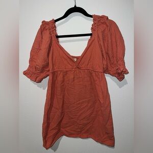 Billabong Coral Gauze Dress Size S
